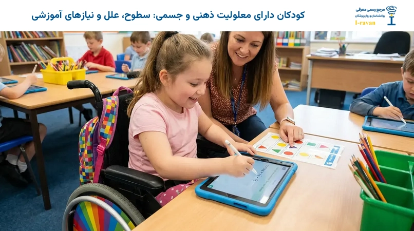 کودکان دارای معلولیت ذهنی و جسمی: سطوح، علل و نیازهای آموزشی